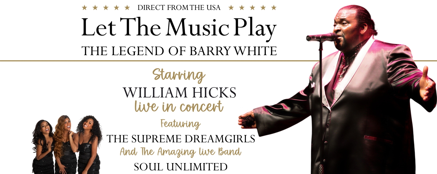Let The Music Play: THE LEGEND OF BARRY WHITE | West Midlands